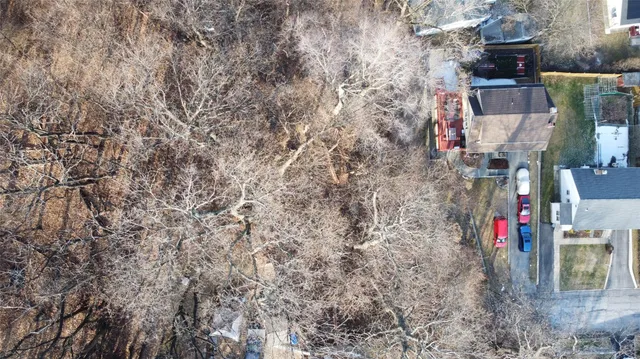 a bird view of a house