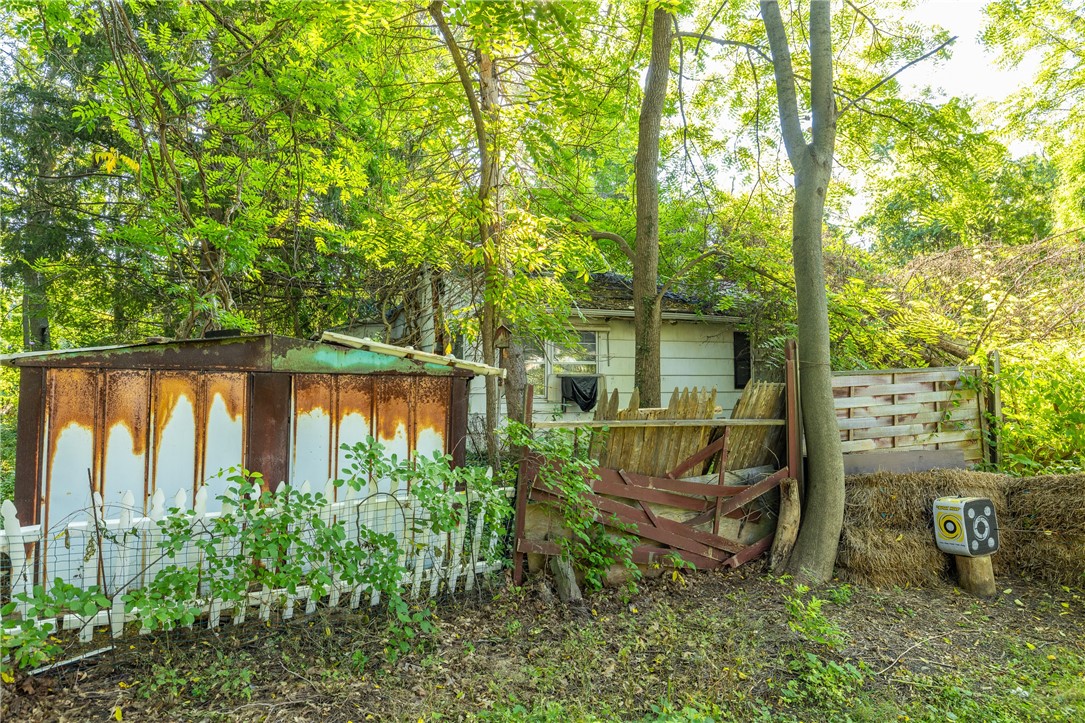 966 Klem Road Webster, NY 14580 - Photo 8 of 31 VIEW OF SIDE YARD & SHED!