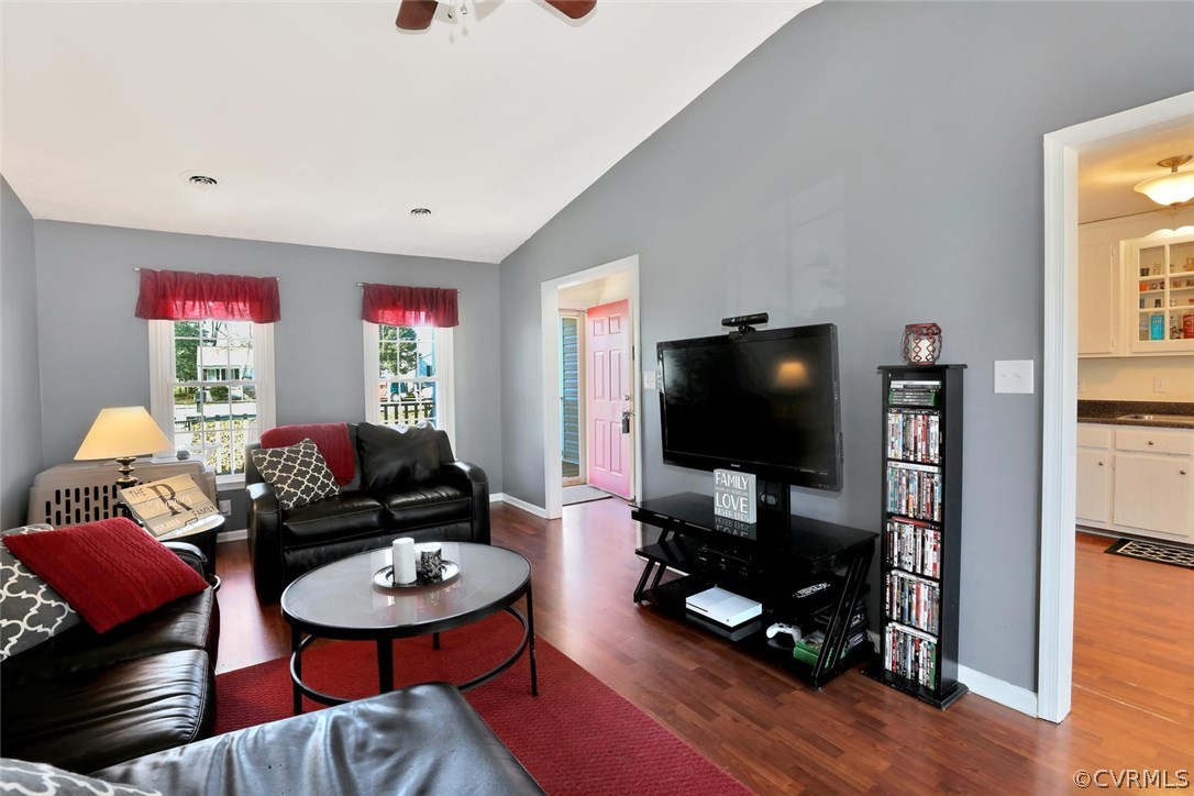 9905 Brenspark Road Chesterfield, VA 23832 - Photo 3 of 19 a living room with furniture and a flat screen tv