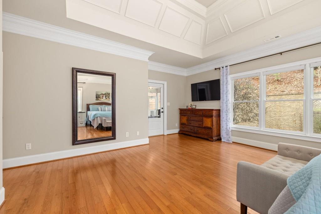 99 Madeline Anthony Road Dahlonega, GA 30533 - Photo 25 of 60 a view of livingroom with furniture wooden floor and window