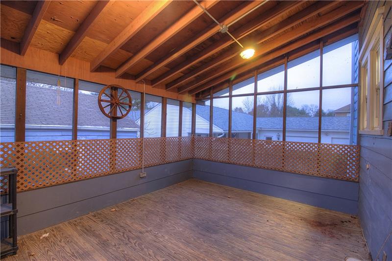2248 Mercer Road New Brighton, PA 15066 - Photo 24 of 25 Enclosed porch offers outdoor space free from bugs and rain!