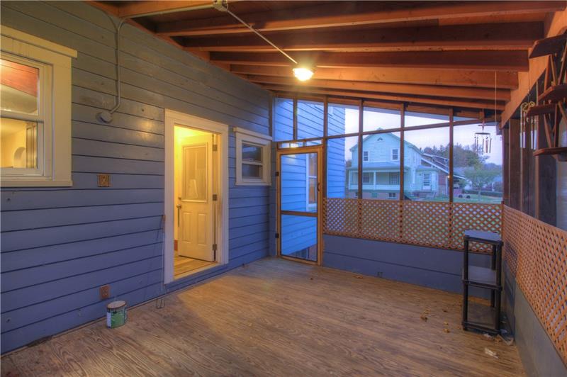 2248 Mercer Road New Brighton, PA 15066 - Photo 25 of 25 The enclosed porch is off the back hallway and leads to the driveway/back yard!