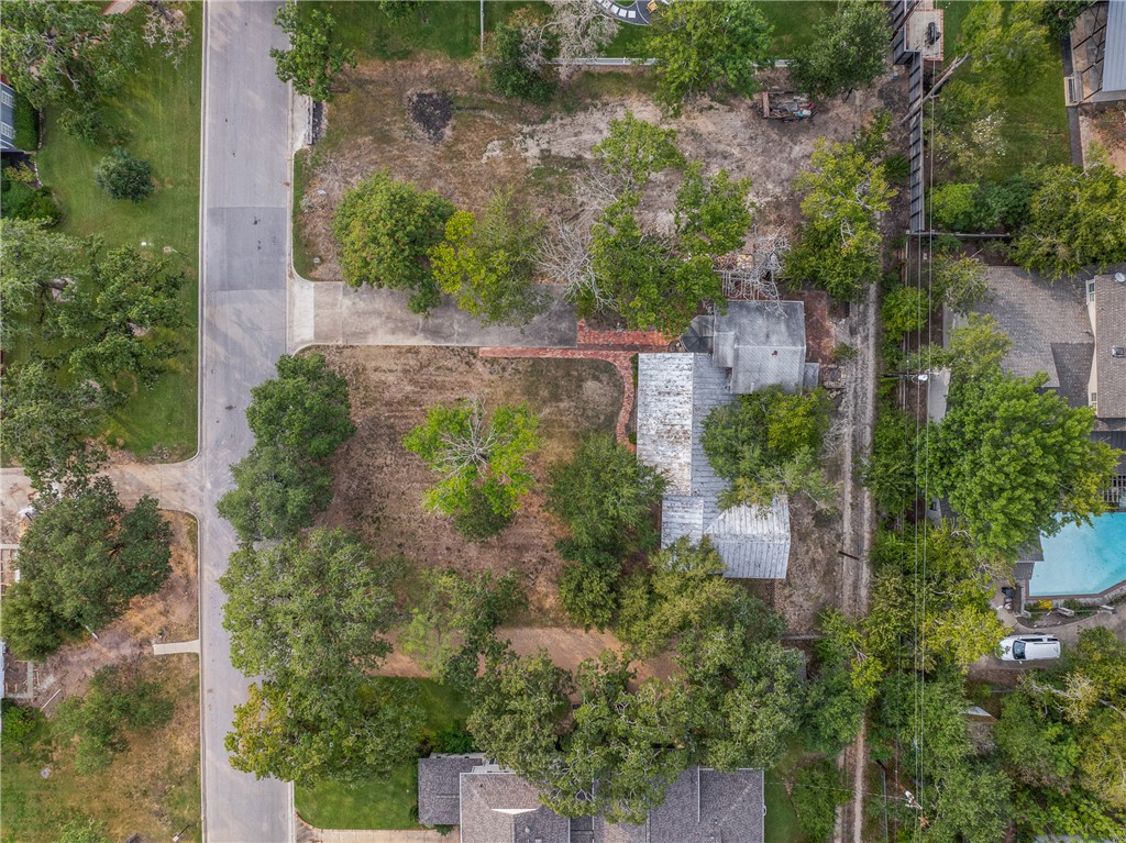 309 Pershing Avenue College Station, TX 77840 - Photo 6 of 21 an aerial view of a house with a yard