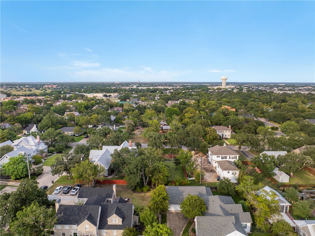 309 Pershing Avenue College Station, TX 77840 - Photo 7 of 21 an aerial view of a city with lots of residential buildings