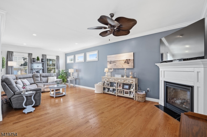 663 Harbor Road Brick, NJ 08724 - Photo 10 of 46 a living room with furniture and a fireplace