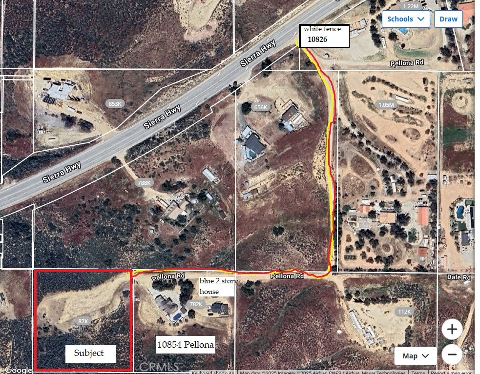10858 Pellona Road Agua Dulce, CA 91390 - Photo 5 of 5 a view of parking