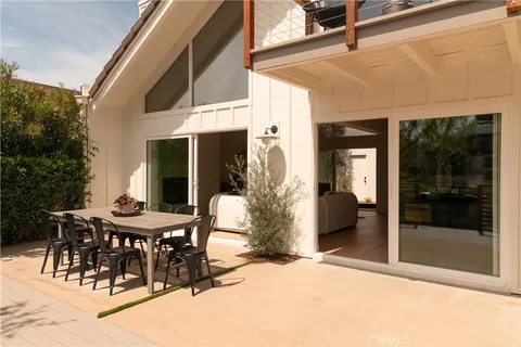 a view of outdoor space with seating