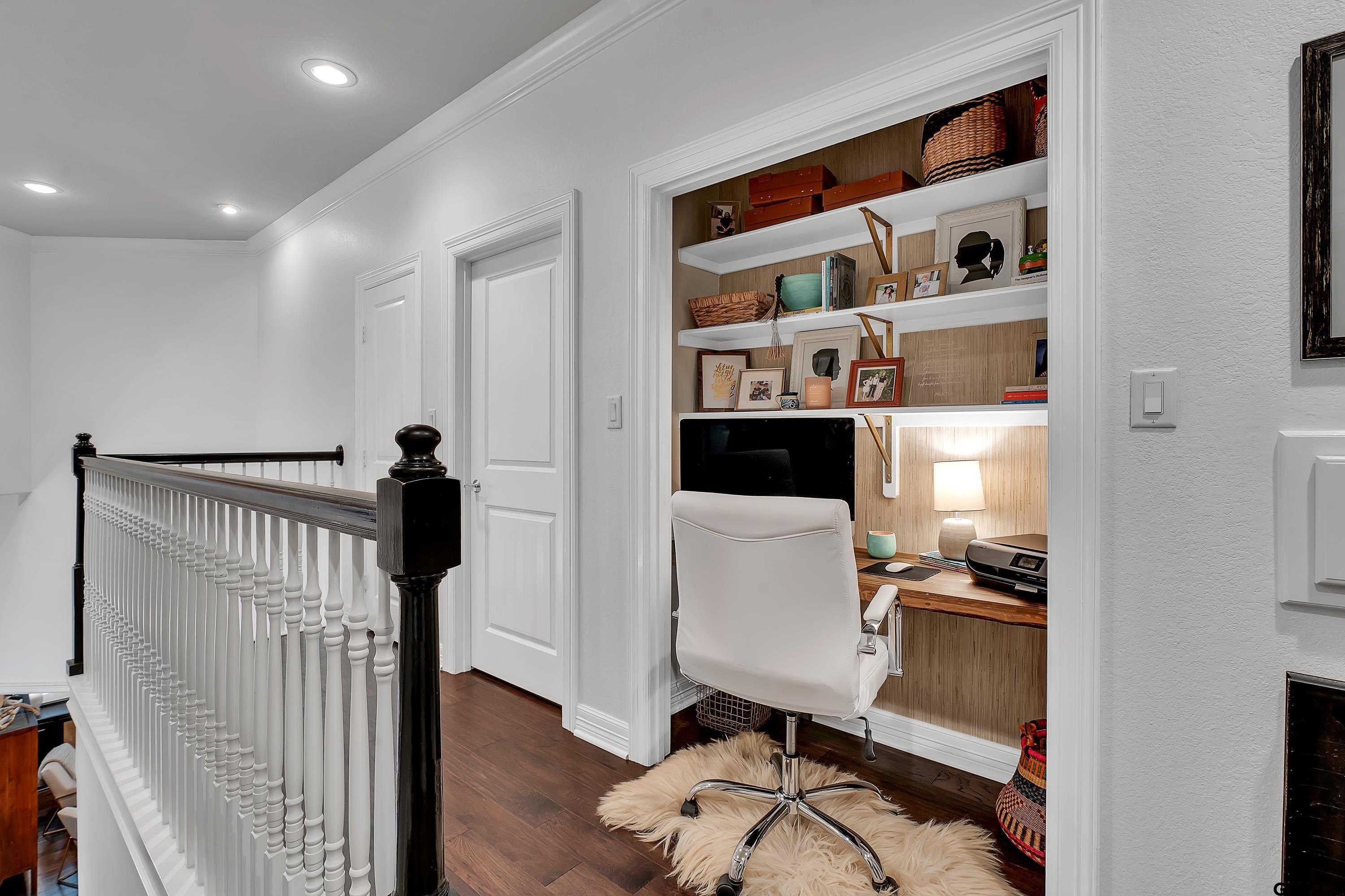 3901 Chase Crest Circle Longview, TX 75605 - Photo 27 of 44 a view of workspace with wooden floor