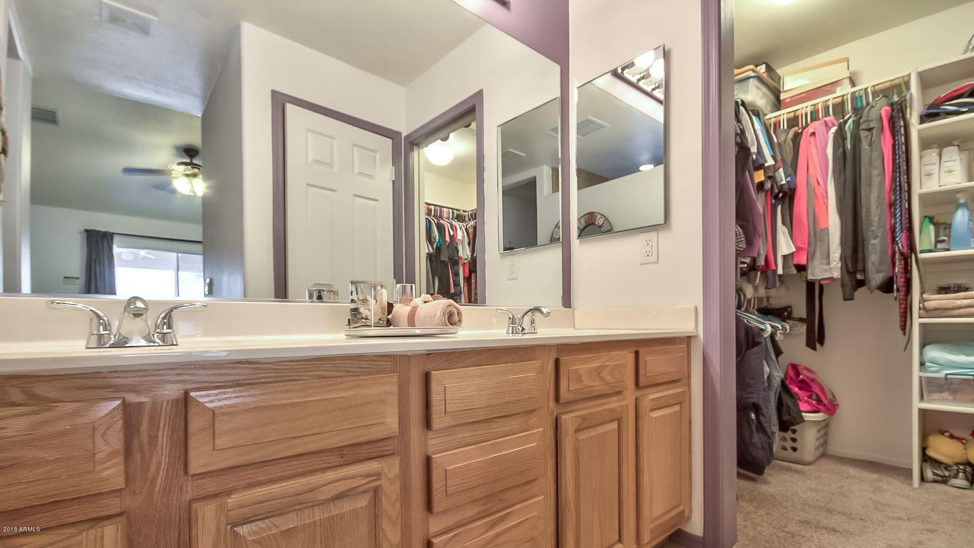 2001 South Mountain View Road Apache Junction, AZ 85119 - Photo 33 of 46 a bathroom with a sink and a mirror