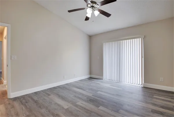 wooden floor in an empty room