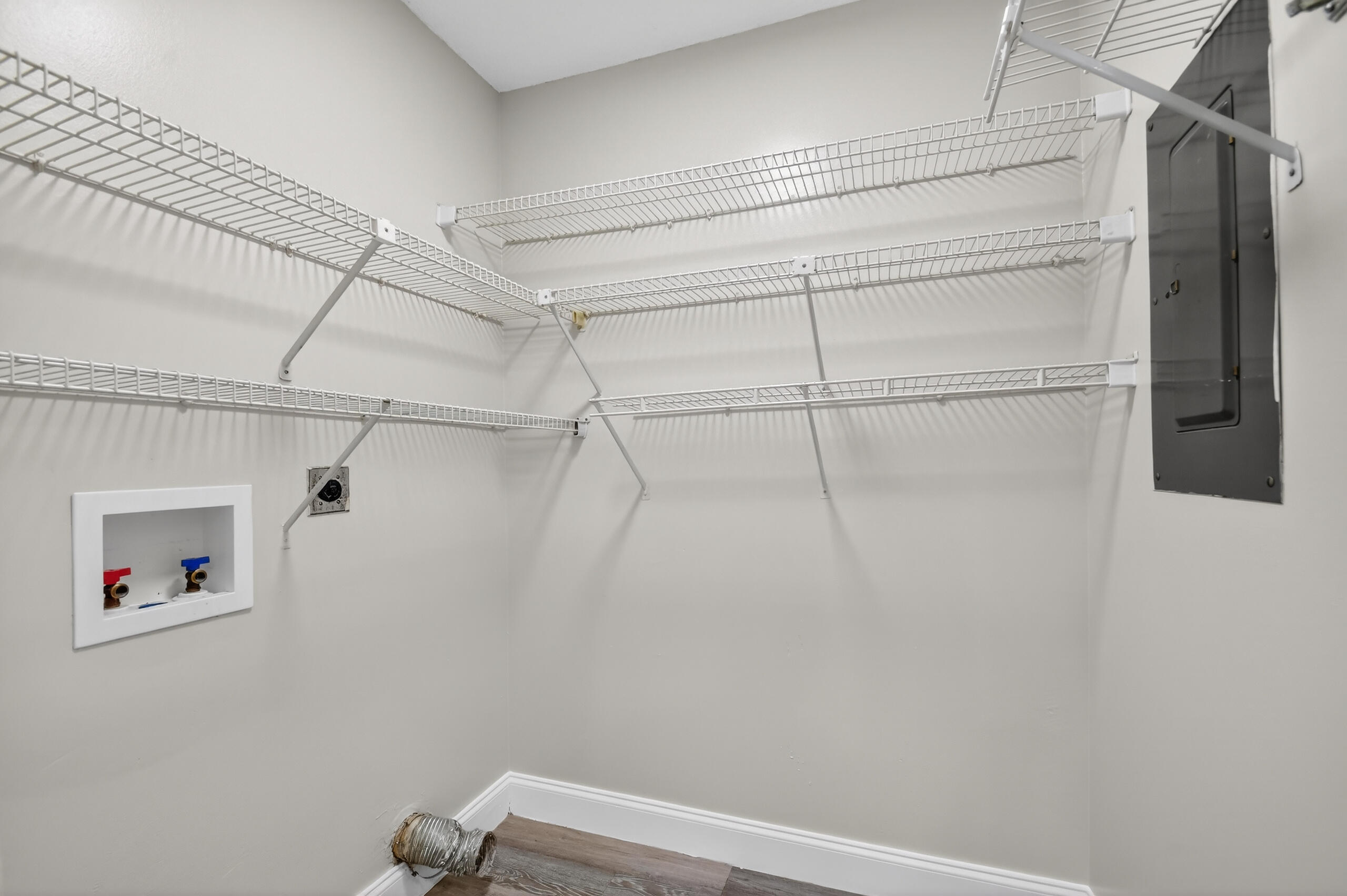 484 Springdale Circle, Unit 48D Palm Springs, FL 33461 - Photo 29 of 59 a view of a room with racks on the wall