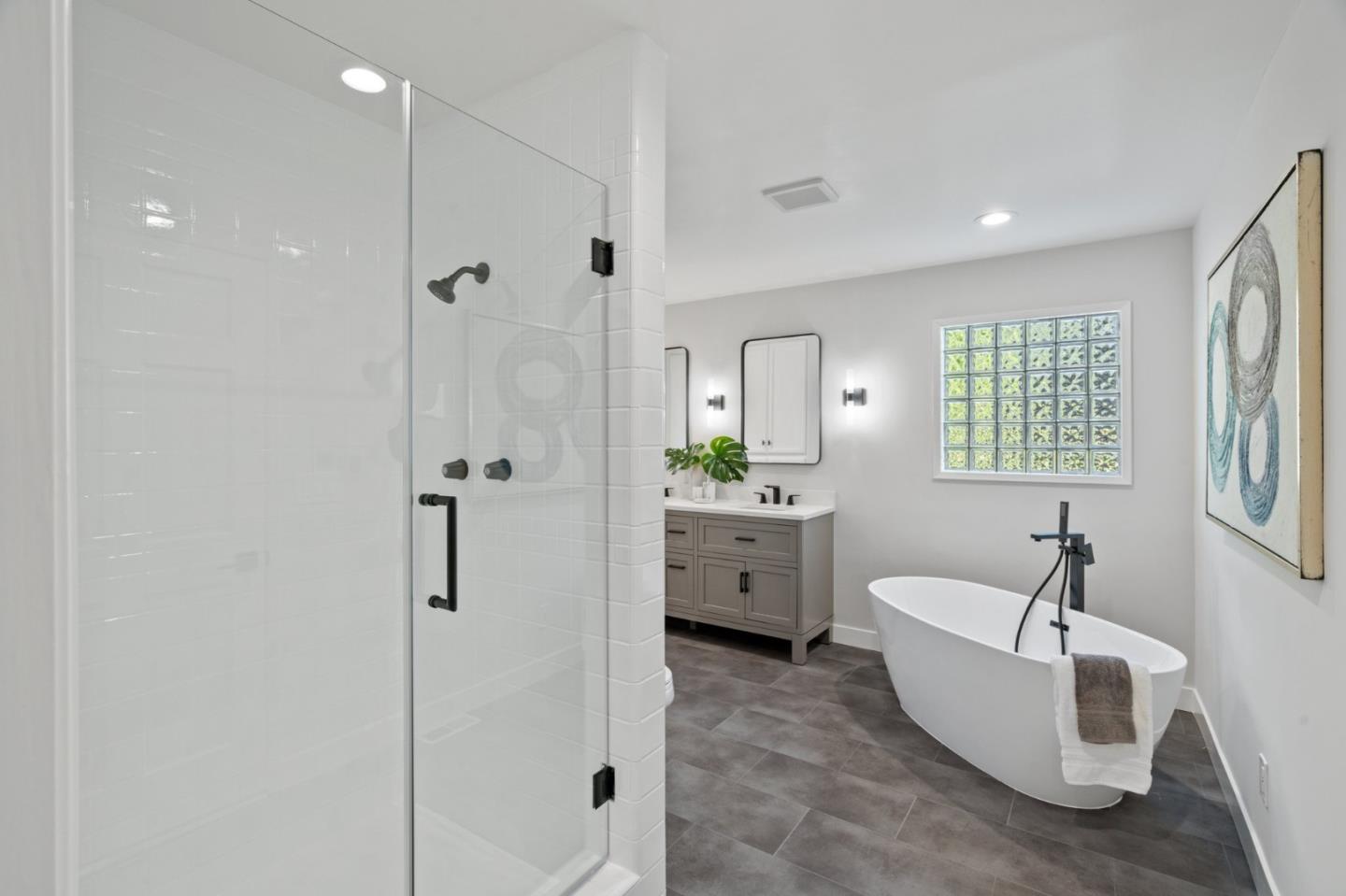 1720 Havenhurst Drive Los Altos, CA 94024 - Photo 17 of 49 a living room with furniture and windows