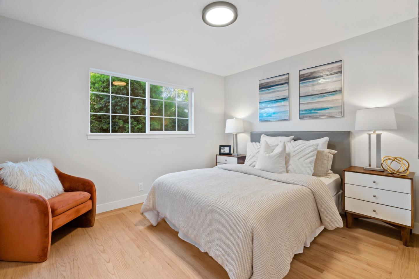1720 Havenhurst Drive Los Altos, CA 94024 - Photo 20 of 49 a bedroom with a bed and a couch