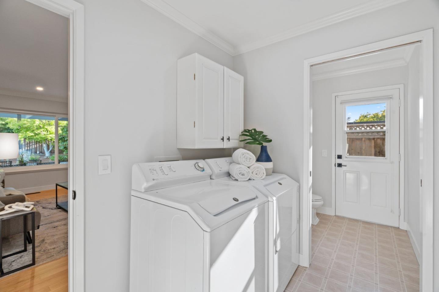 1720 Havenhurst Drive Los Altos, CA 94024 - Photo 24 of 49 a utility room with dryer and washer