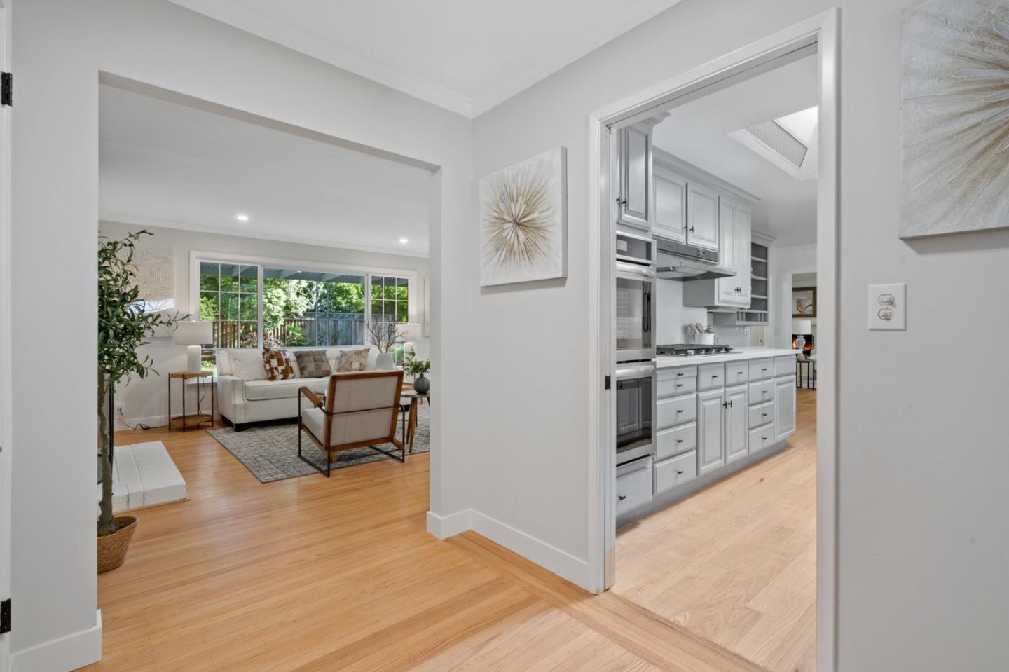 1720 Havenhurst Drive Los Altos, CA 94024 - Photo 4 of 49 a living room with furniture and a large window