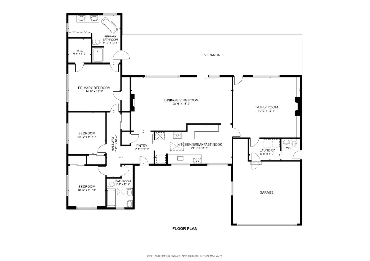 1720 Havenhurst Drive Los Altos, CA 94024 - Photo 41 of 49 a picture of a floor plan