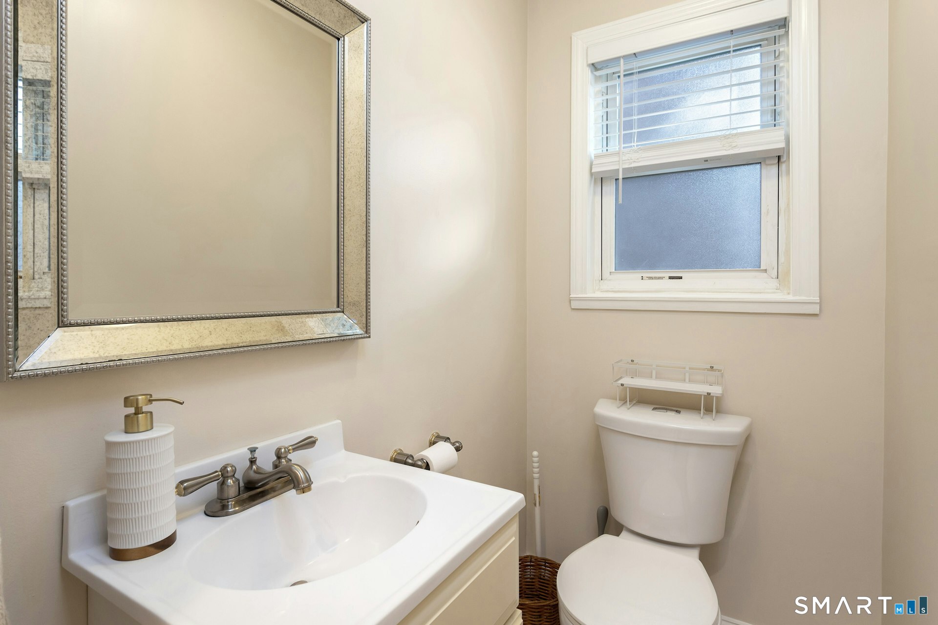 30 Maple Tree Avenue, Unit B Stamford, CT 06906 - Photo 13 of 27 Half bath off of the kitchen