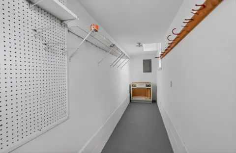 a front view of house with yard and outdoor seating