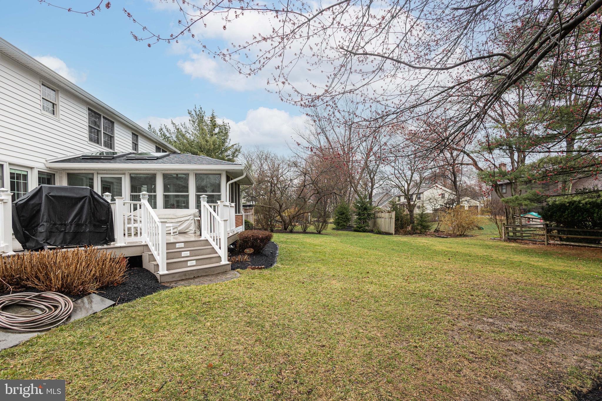649 Teich Drive Yardley, PA 19067 - Photo 46 of 63 a view of a house with backyard and sitting area