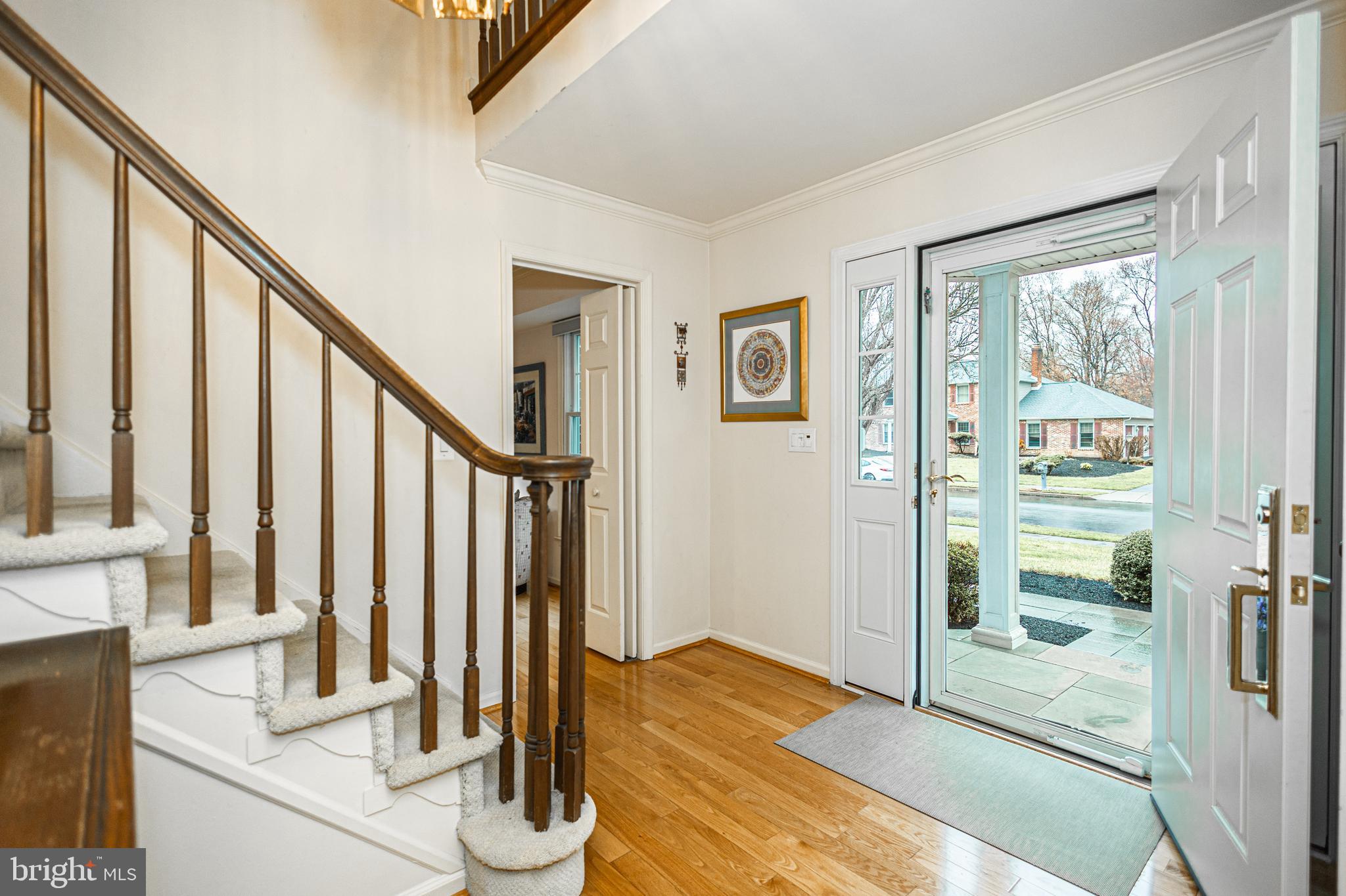 649 Teich Drive Yardley, PA 19067 - Photo 8 of 63 a view of entryway and hall with wooden floor