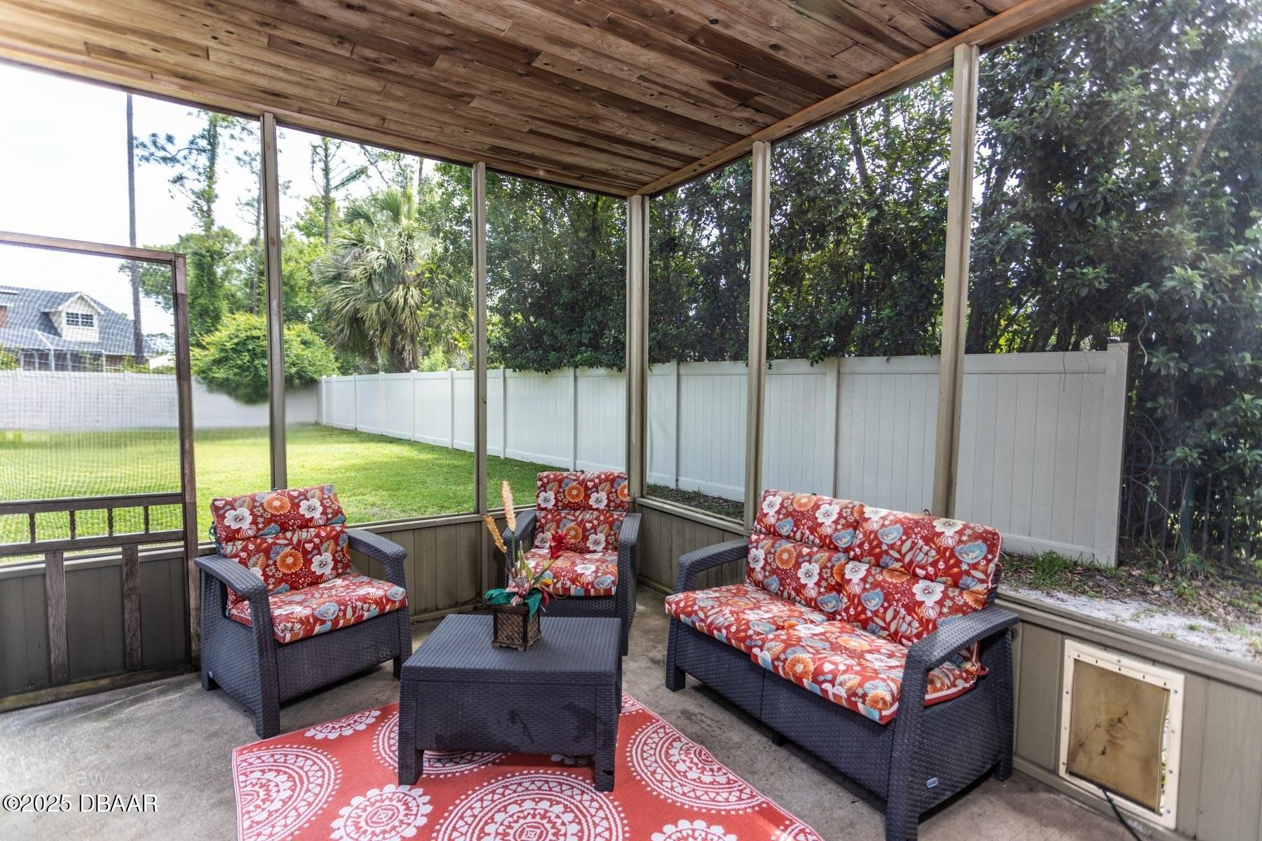 10 Foxhunter Flat Ormond Beach, FL 32174 - Photo 34 of 41 Screened Porch