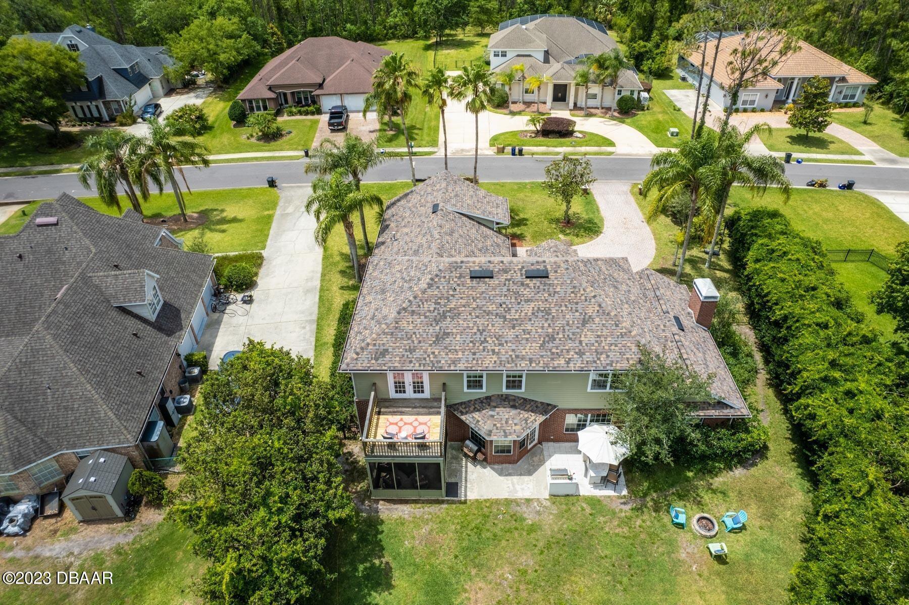 10 Foxhunter Flat Ormond Beach, FL 32174 - Photo 39 of 41 an aerial view of residential houses with outdoor space