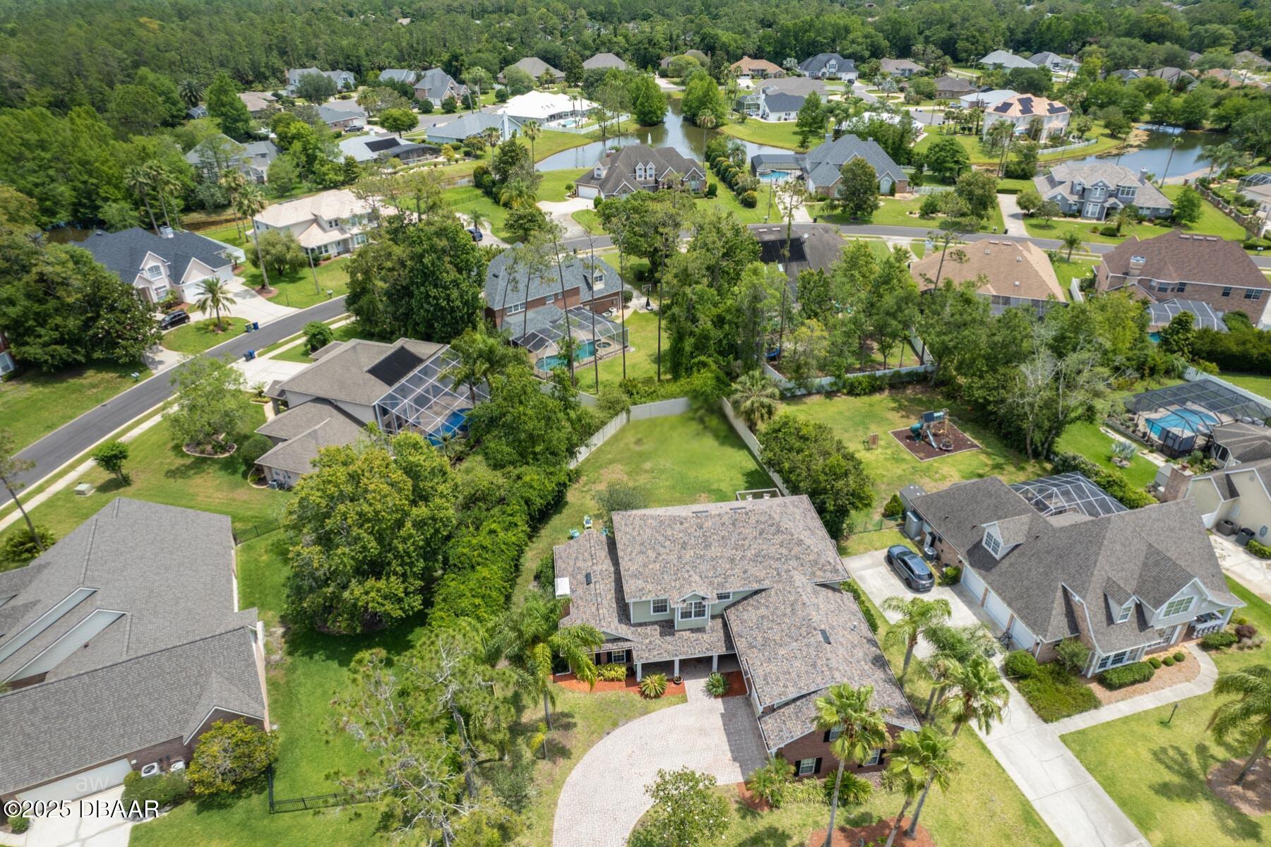 10 Foxhunter Flat Ormond Beach, FL 32174 - Photo 40 of 41 an aerial view of multiple houses with yard