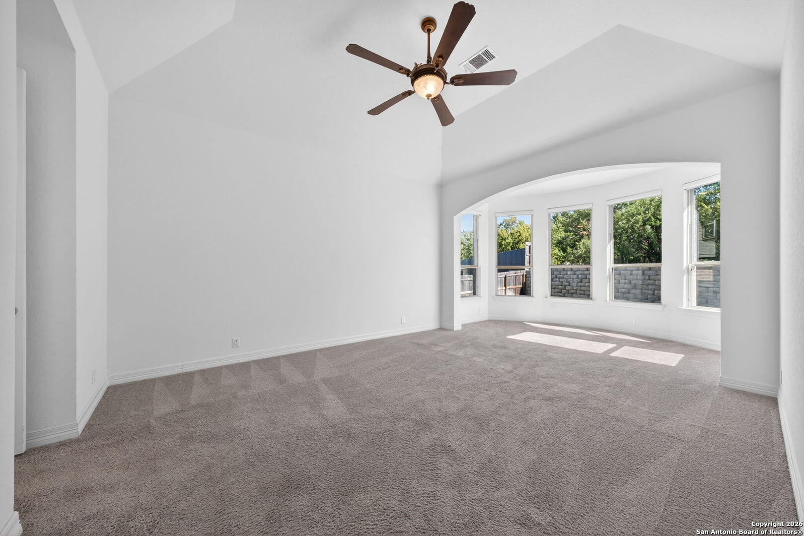 28640 Bull Gate Boerne, TX 78015 - Photo 21 of 40 a view of a livingroom with a ceiling fan and window
