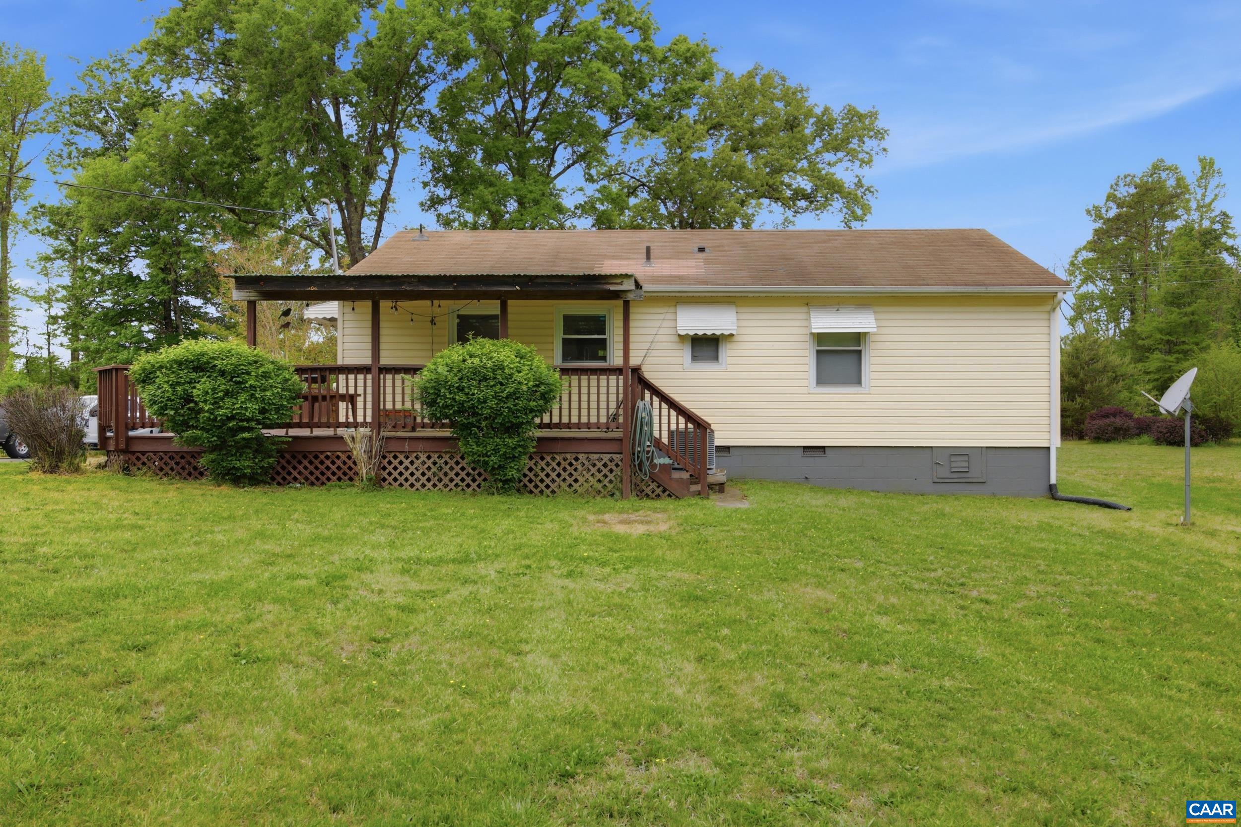 3590 Belle Meade Road Bumpass, VA 23024 - Photo 17 of 21 front view of a house with a yard