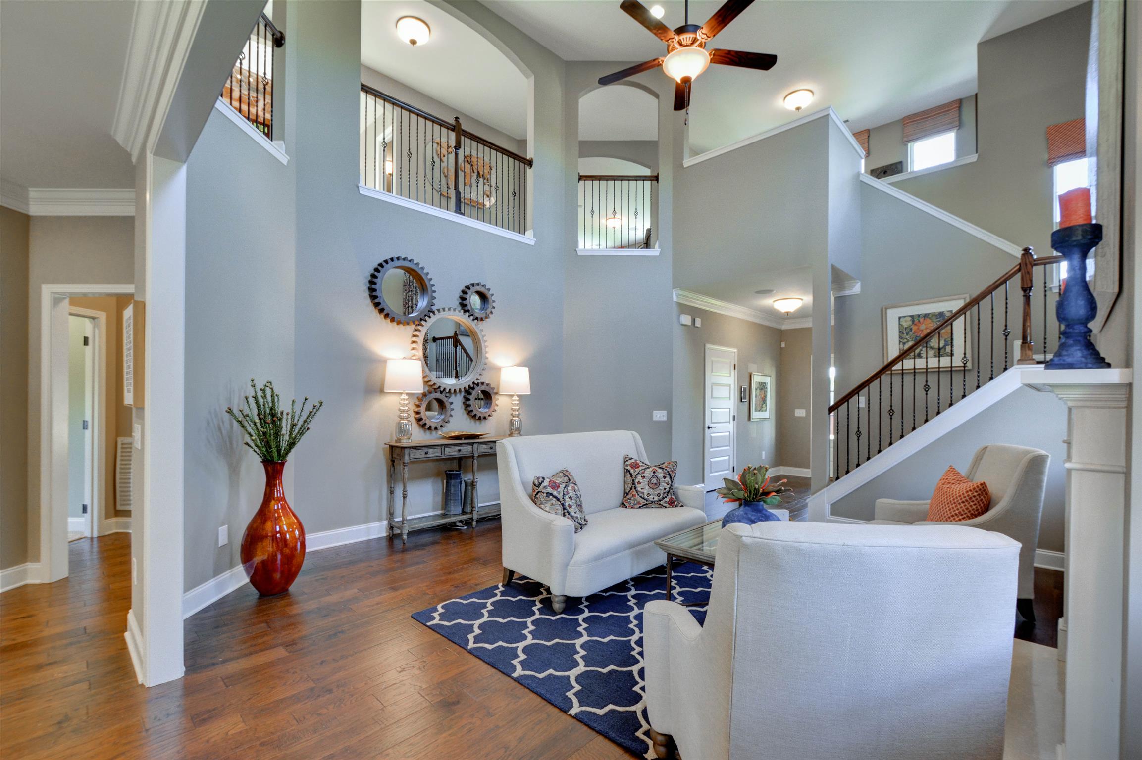 422 Quarry Road Gallatin, TN 37066 - Photo 6 of 29 The two-story great room with fireplace is very inviting and great for entertaining. *Photos are of a model home. Actual finishes may vary.*
