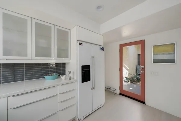 a view of a storage and utility room