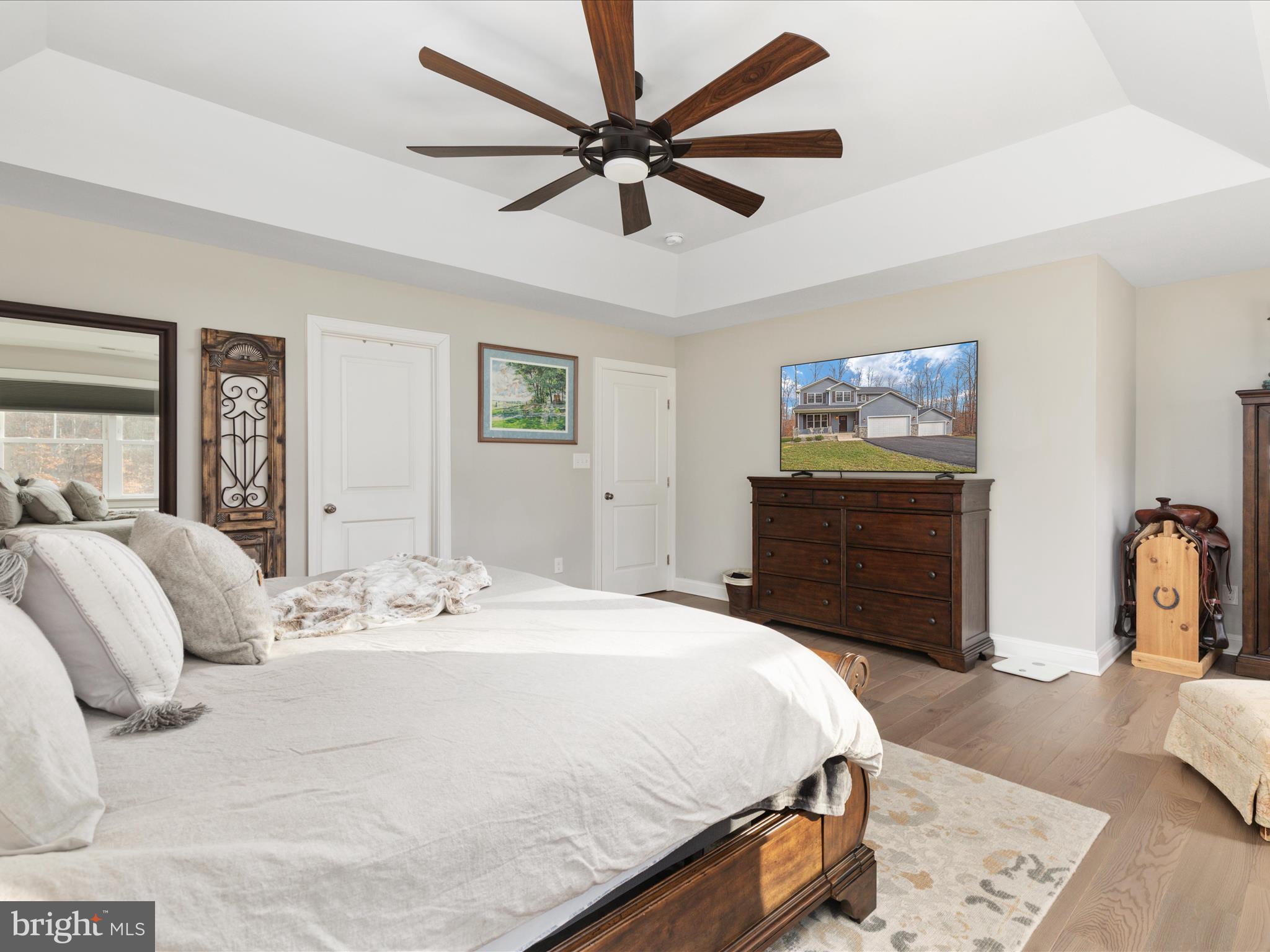 12745 Bristersburg Road Midland, VA 22728 - Photo 21 of 64 Primary bedroom boasts tray ceiling