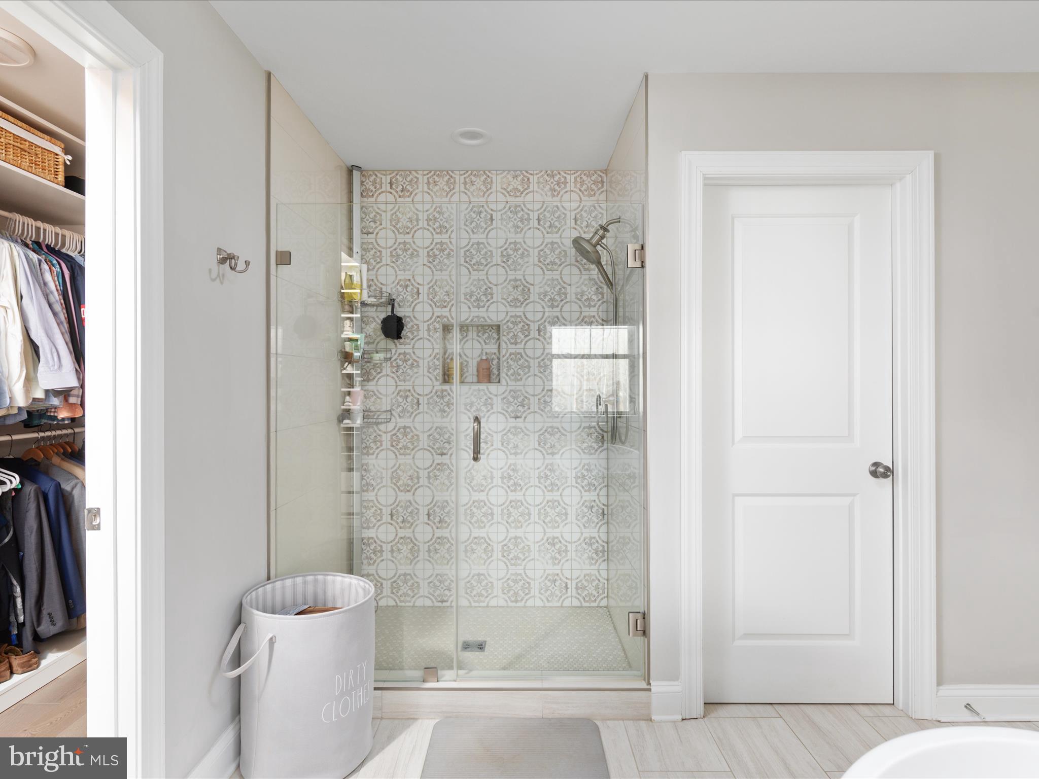 12745 Bristersburg Road Midland, VA 22728 - Photo 33 of 64 Primary frameless shower & water closet