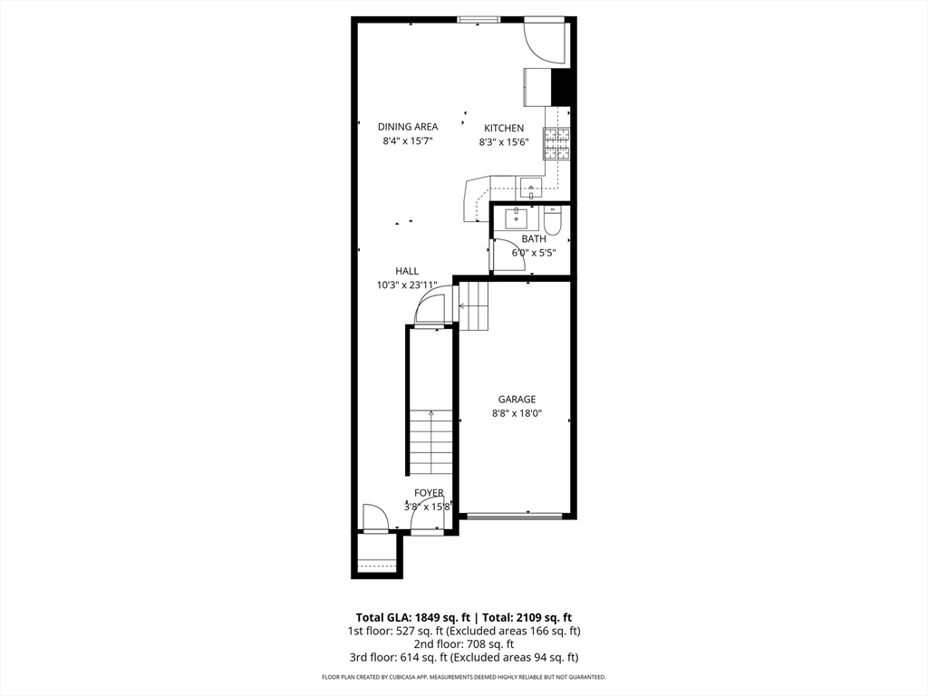 46 Church Street, Unit 2 Hudson, MA 01749 - Photo 16 of 19 a picture of a floor plan