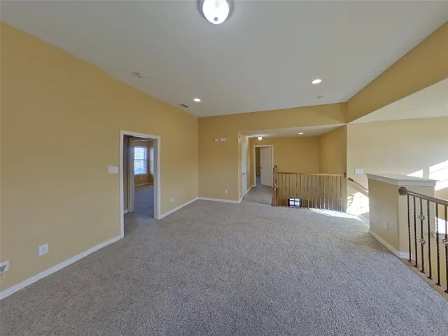 a view of empty room