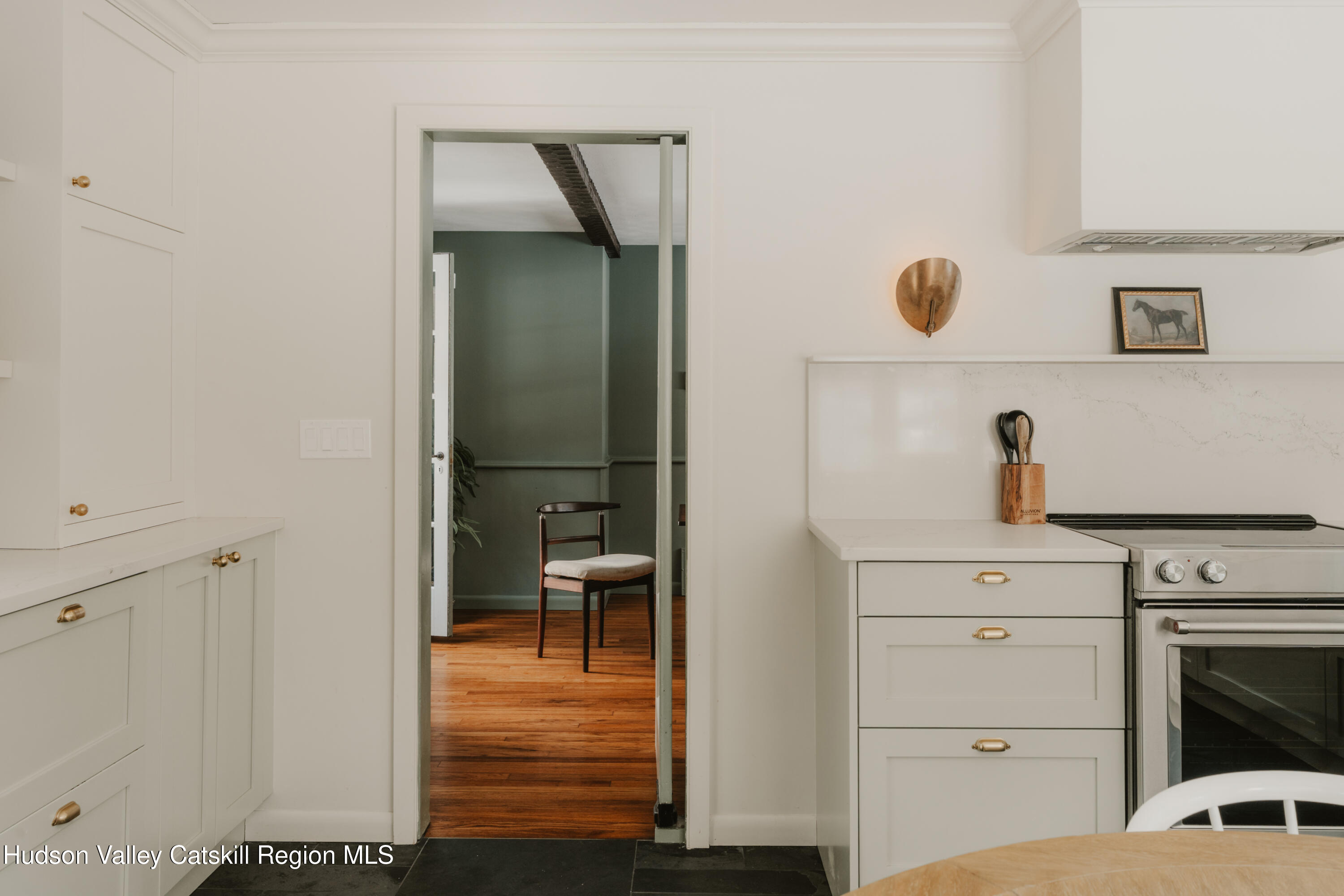 114 Dutchtown Road Saugerties, NY 12477 - Photo 13 of 44 a kitchen with a sink and a mirror