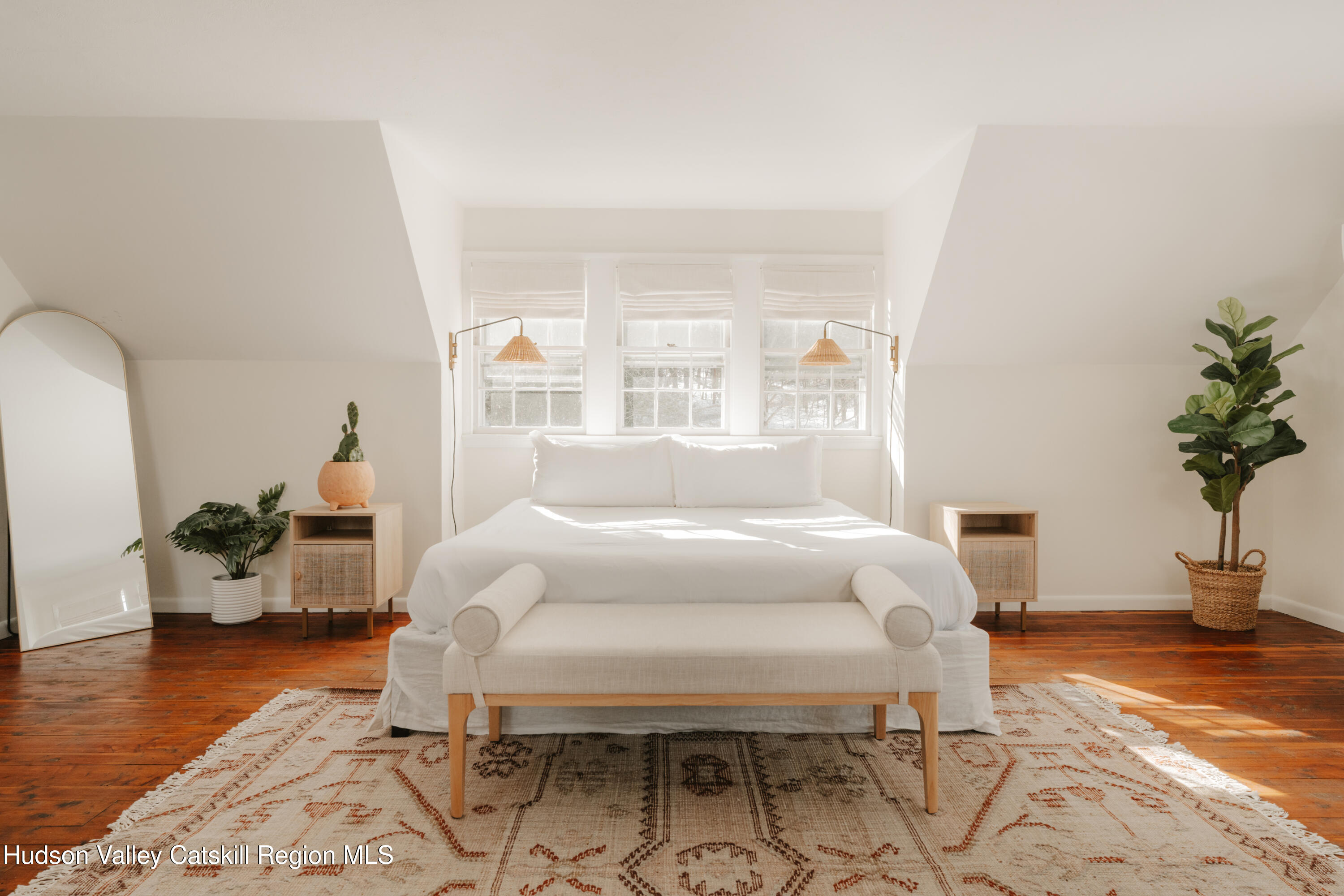 114 Dutchtown Road Saugerties, NY 12477 - Photo 25 of 44 a bedroom with a bed and wooden floor