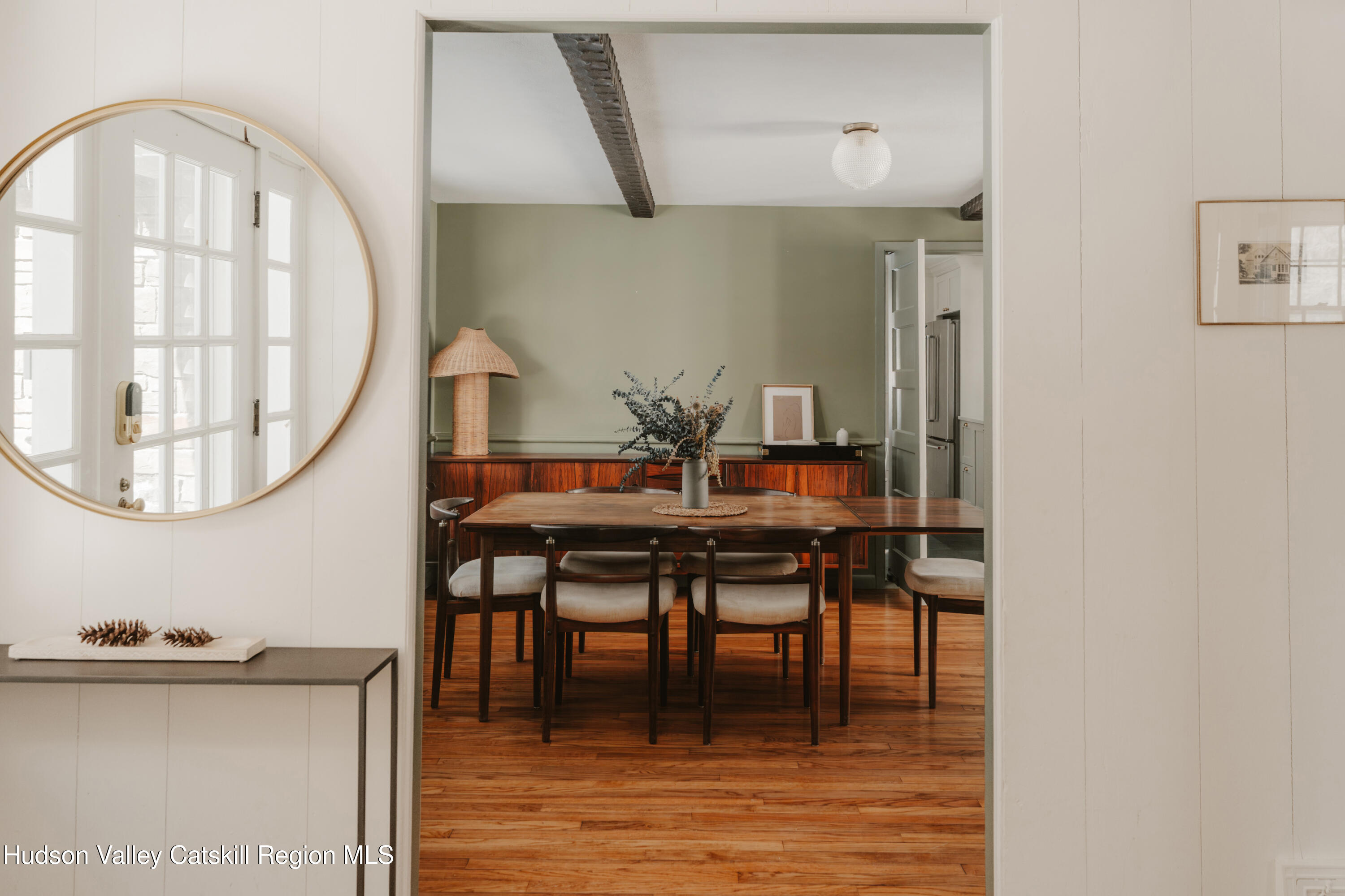 114 Dutchtown Road Saugerties, NY 12477 - Photo 7 of 44 a dining room with furniture and a mirror