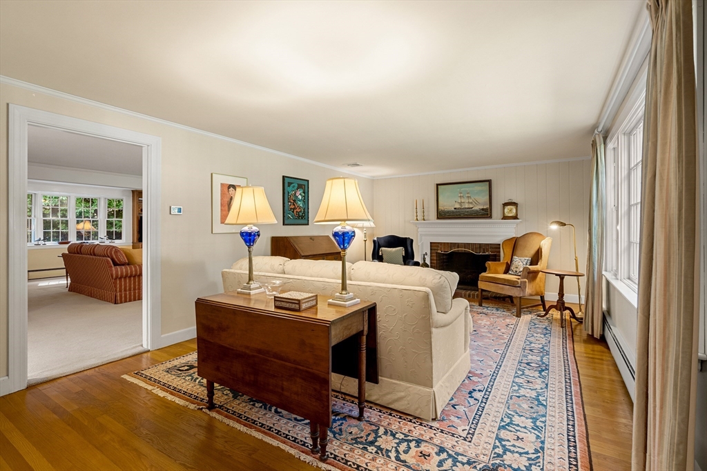 5 Crestwood Road Marblehead, MA 01945 - Photo 3 of 28 a living room with furniture a table and a window