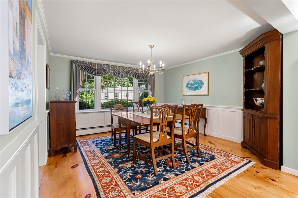 5 Crestwood Road Marblehead, MA 01945 - Photo 4 of 28 a view of a dining room with furniture window and wooden floor