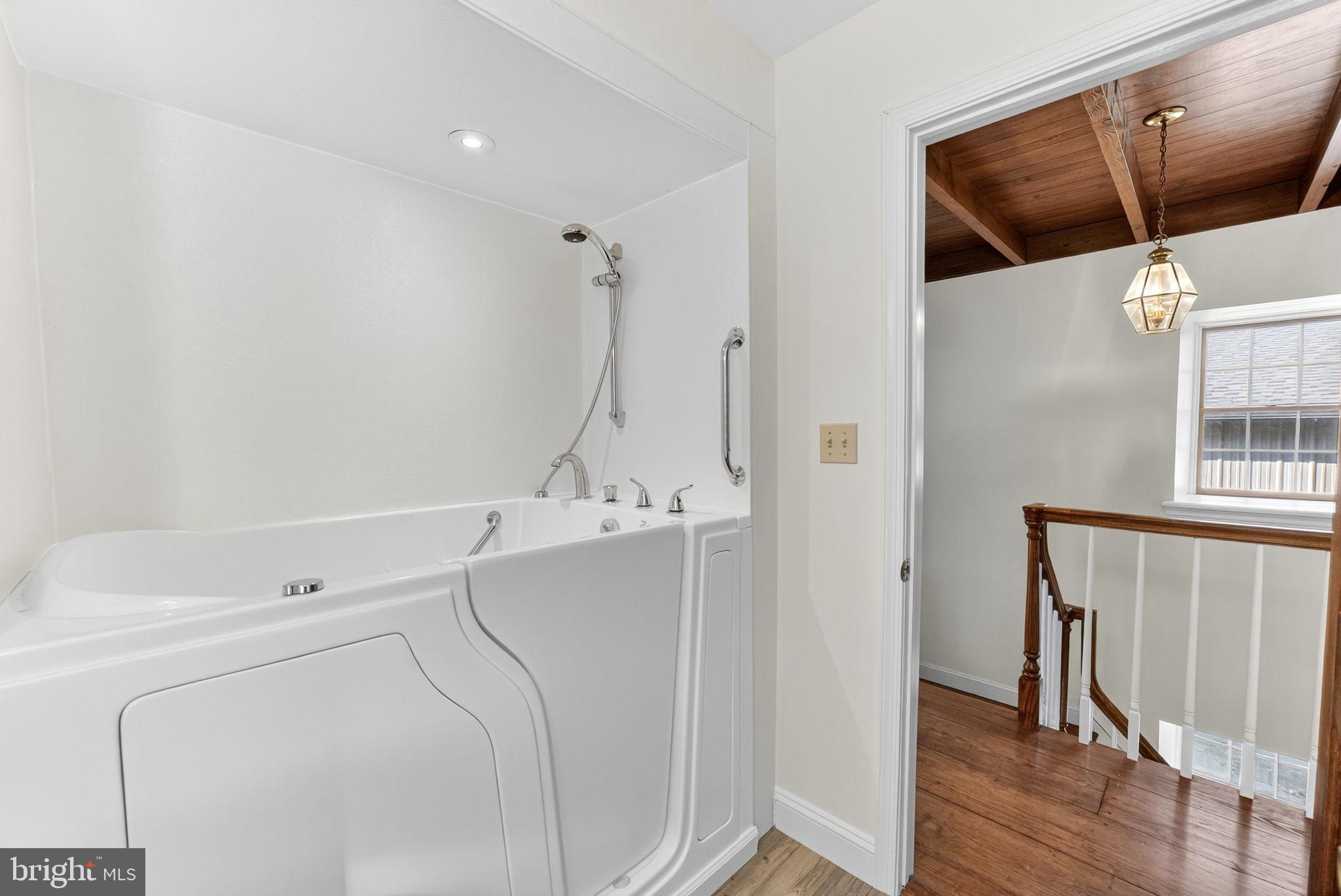275 Sally Ann Furnace Road Mertztown, PA 19539 - Photo 23 of 33 Modern bathroom with a stylish tub design.