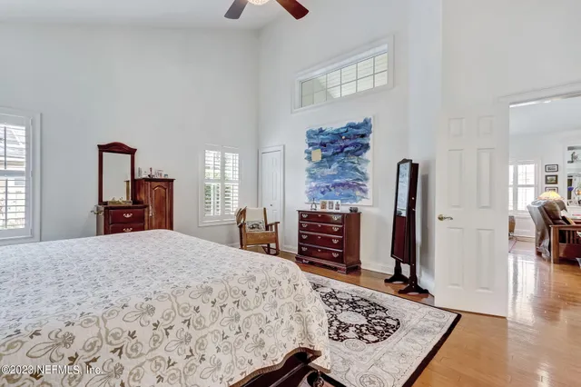 a view of livingroom with furniture and workspace