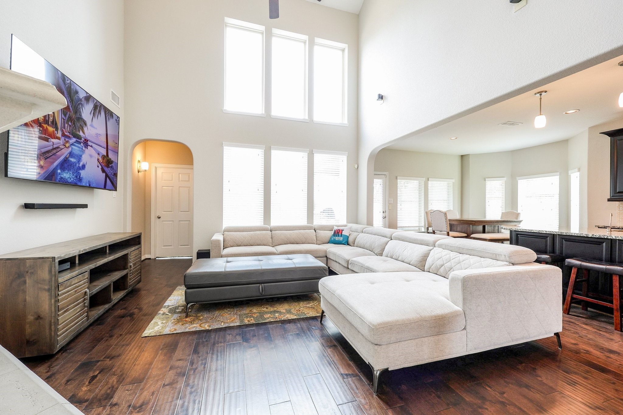 3535 Satton Ranch Lane Fulshear, TX 77441 - Photo 2 of 49 An open plan with an abundance of natural light with over-sized windows.