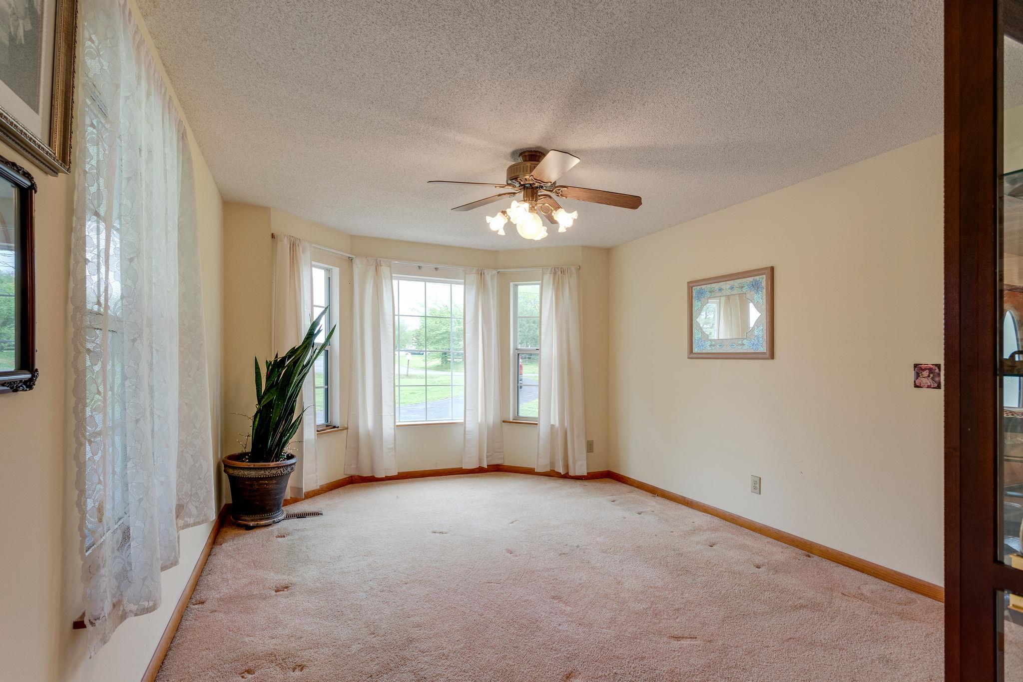 402 Canaan Road Columbia, TN 38401 - Photo 8 of 16 Formal Dining Room with Bay Window