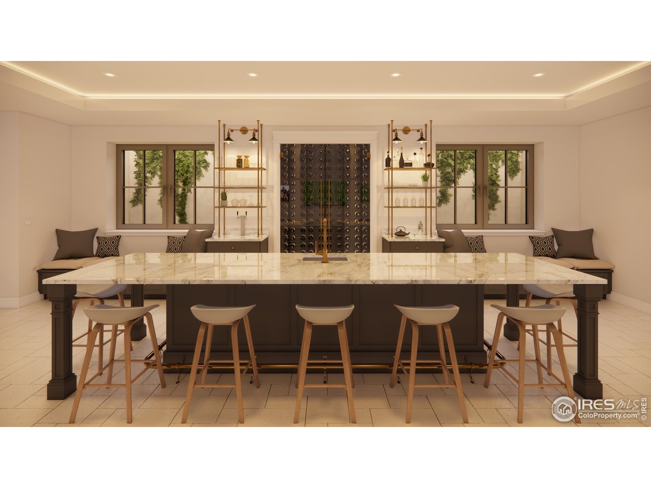 918 Cub Court Fort Collins, CO 80525 - Photo 21 of 30 Gorgeous wet bar with walk-in wine cellar