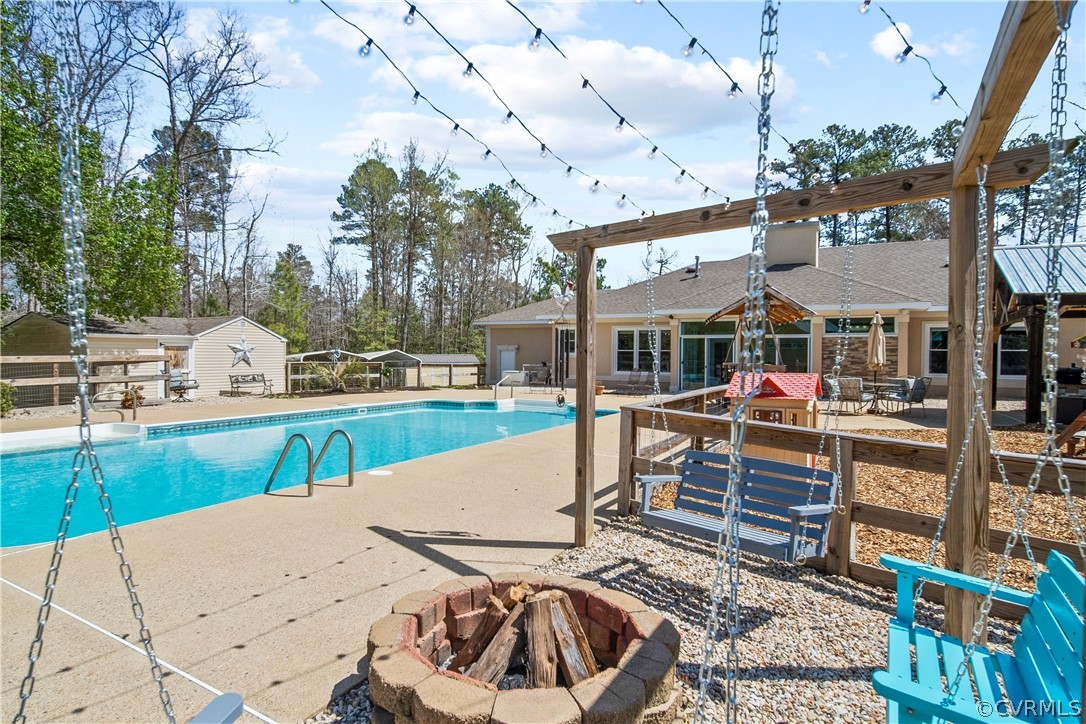 12700 Coalboro Road Chesterfield, VA 23838 - Photo 43 of 50 a view of outdoor space yard deck and outdoor seating