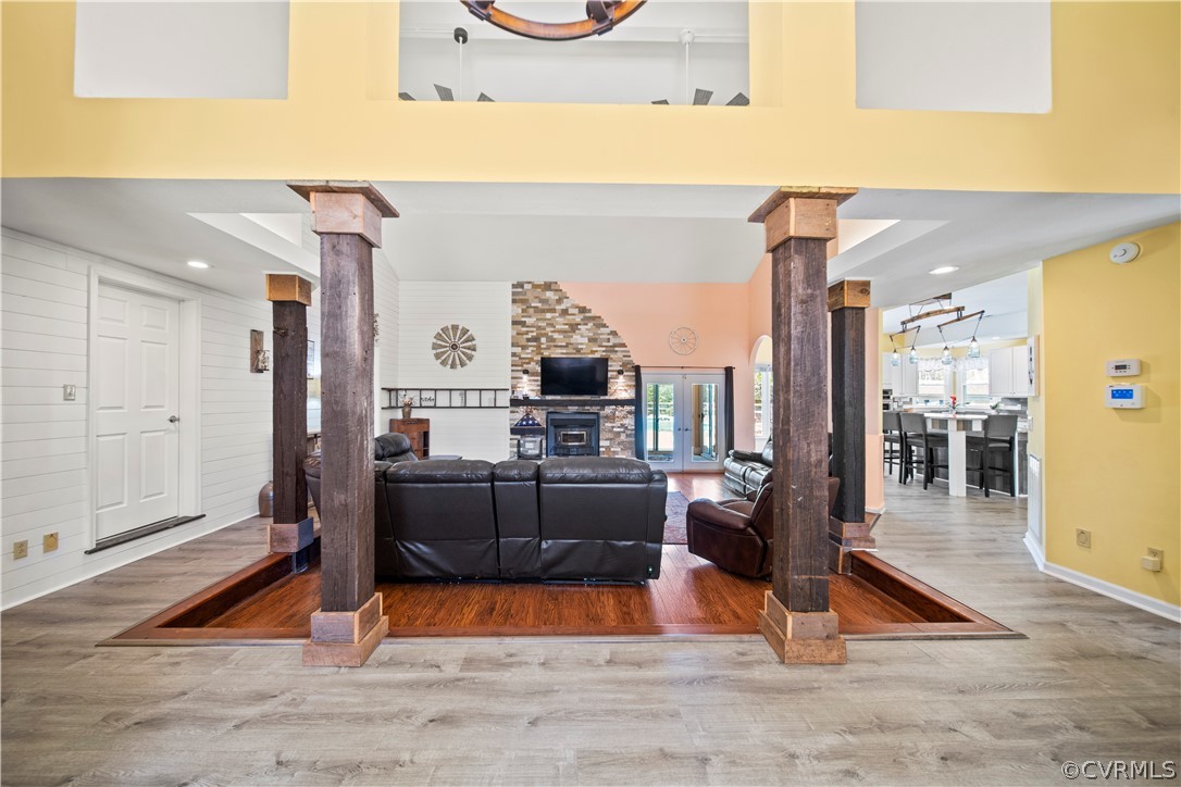 12700 Coalboro Road Chesterfield, VA 23838 - Photo 8 of 50 a living room with furniture and a wooden floor
