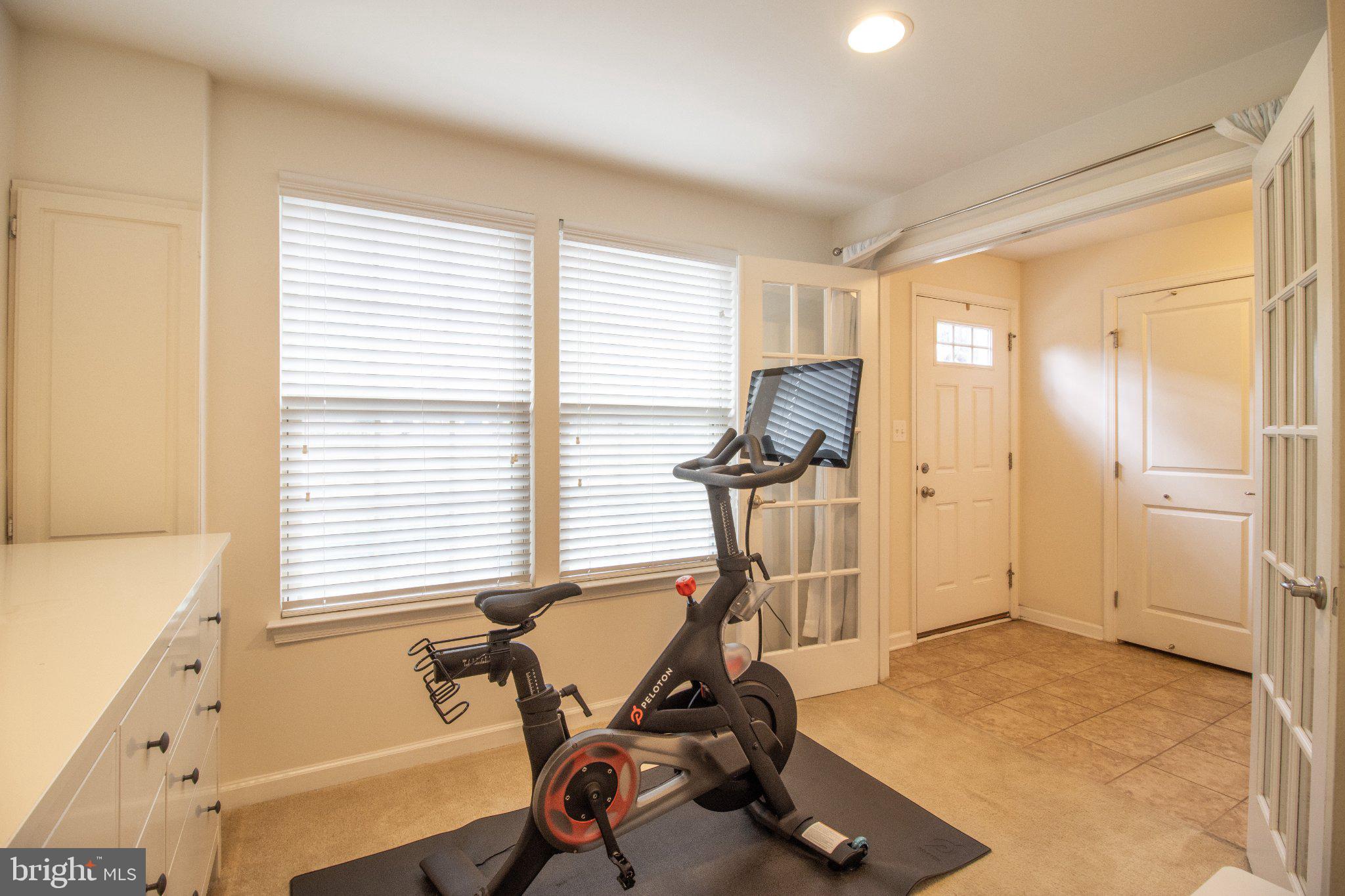 4658 Hudson Street Baltimore, MD 21224 - Photo 7 of 35 Bright fitness nook with welcoming entry.