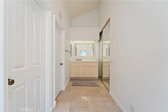 a bathroom with a shower and a toilet