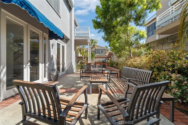 a potted plant sitting on the side of a road